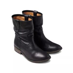 NEW BEEK Made In Mexico Leather Grouse Mid Shaft Boots black for women 925 13m8